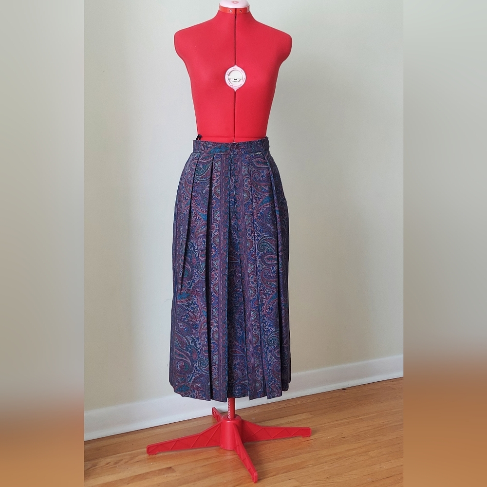 Vintage Geiger Wool Skirt